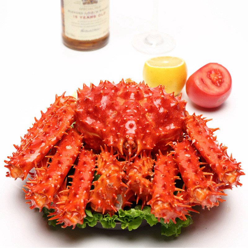 帝王蟹2.8-3.2斤 海鲜大螃蟹冻鲜水产